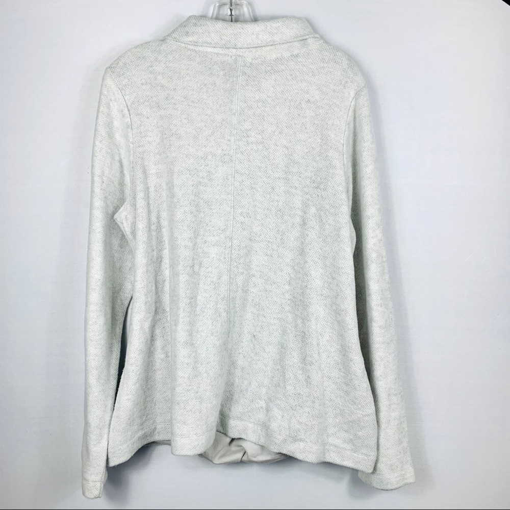 NWT J.Crew Fleece Pullover Cowl Neck Knit Sweater - Picture 2 of 3